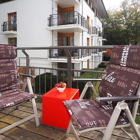 Kaiservillen Heringsdorf - Ferienwohnung Mit 1 Schlafzimmer Und Balkon Dr4 Buitenkant foto